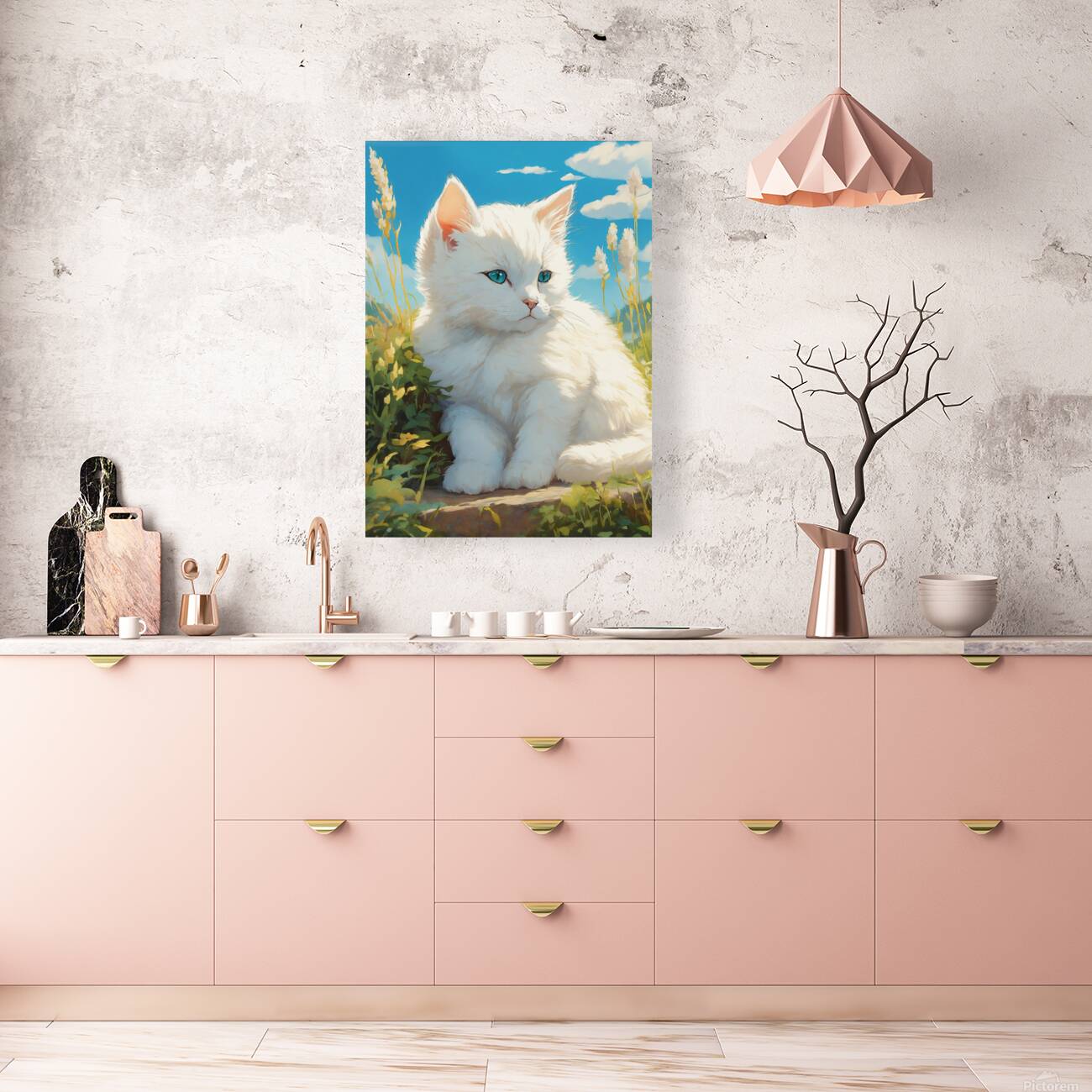 Beautiful cat  Reproduction