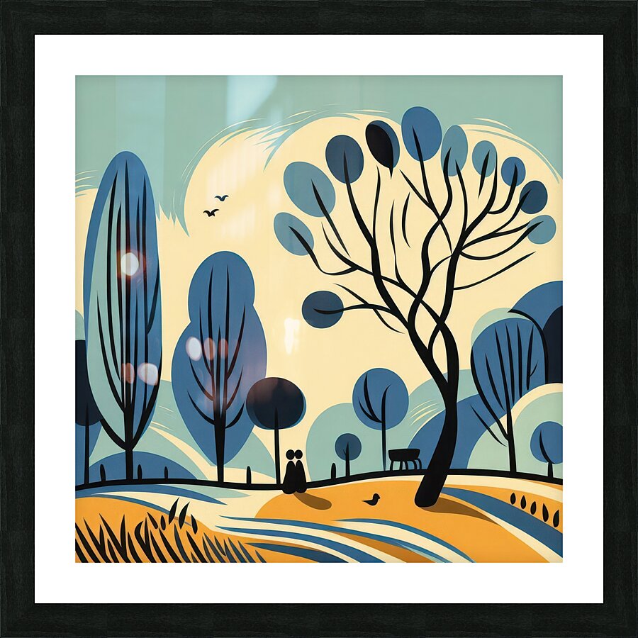Tree 2 Picture Frame print