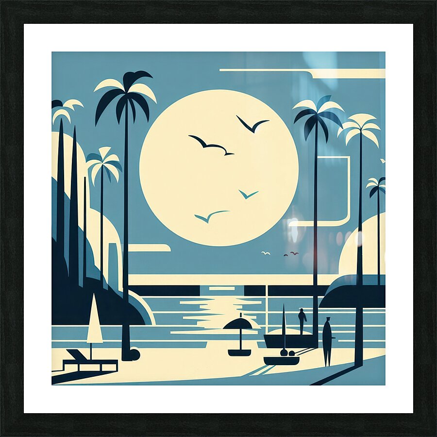 Sea 2 Picture Frame print