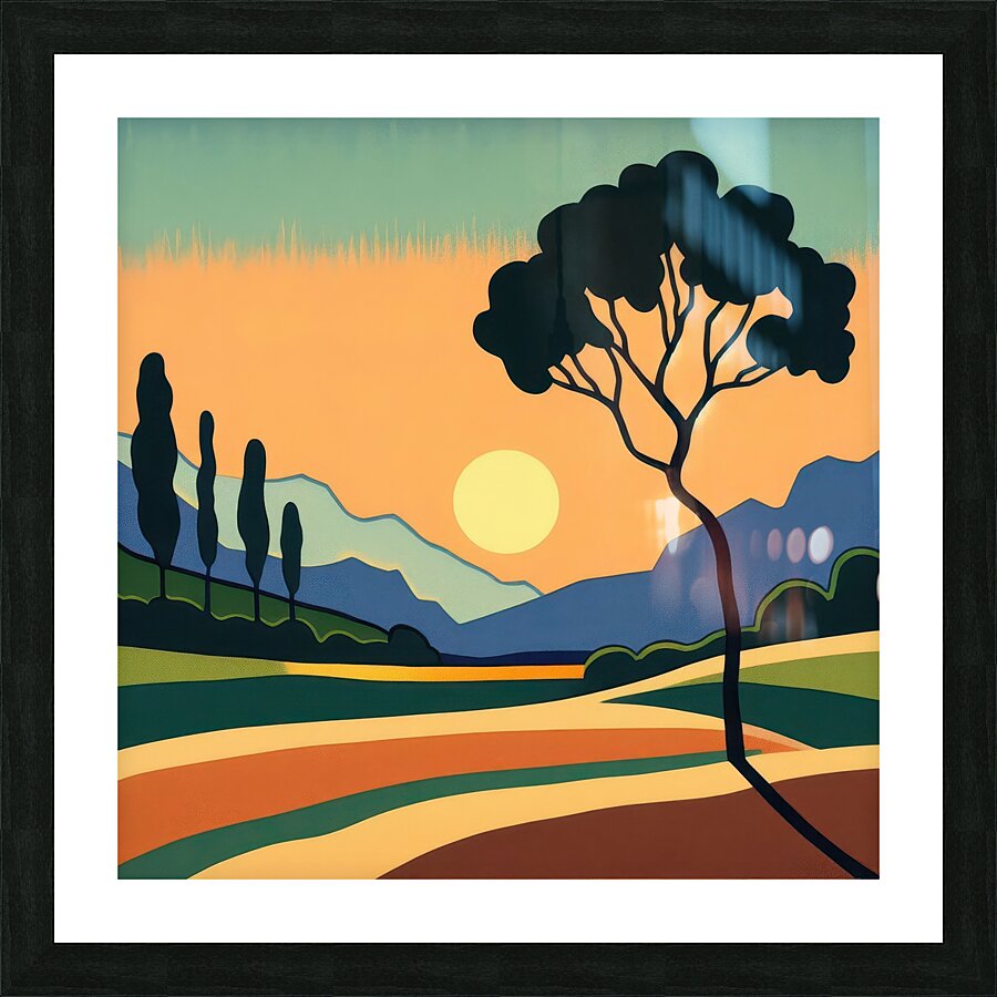Tree 1 Picture Frame print