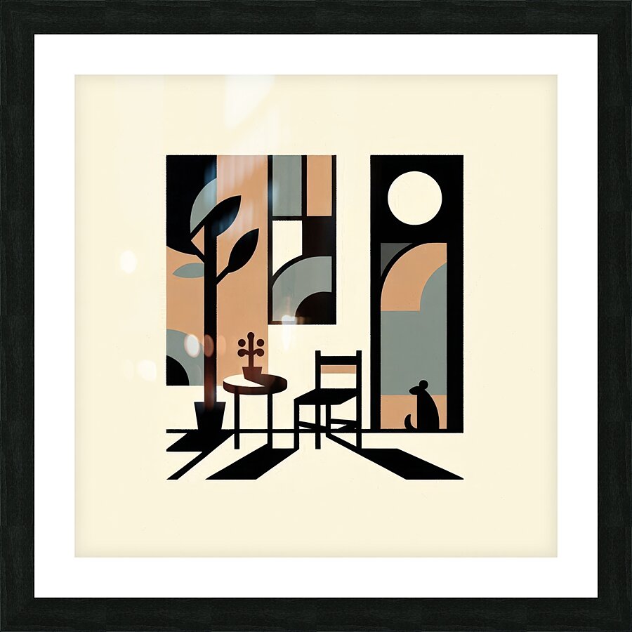 the home Picture Frame print