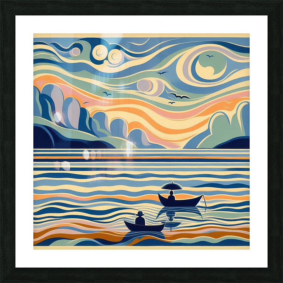 Sailors Picture Frame print