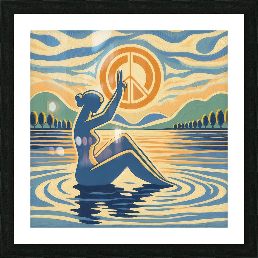 Peace Picture Frame print