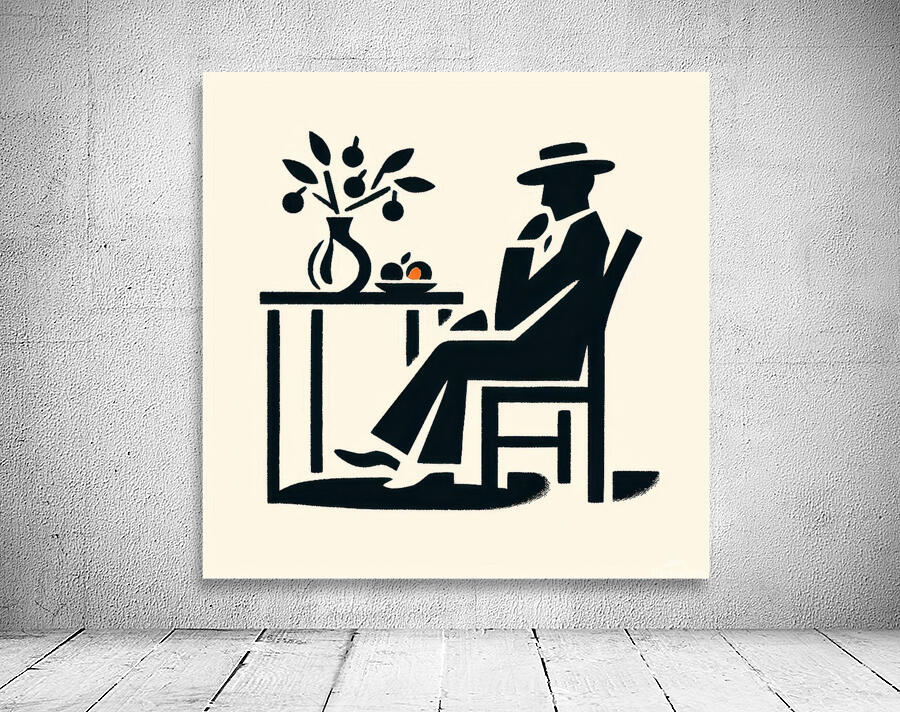 Sitting Alone 3 Wall Preview