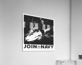 Join the navy - War poster Acrylic Print