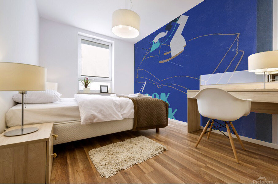 A bookmark would be better Mural print