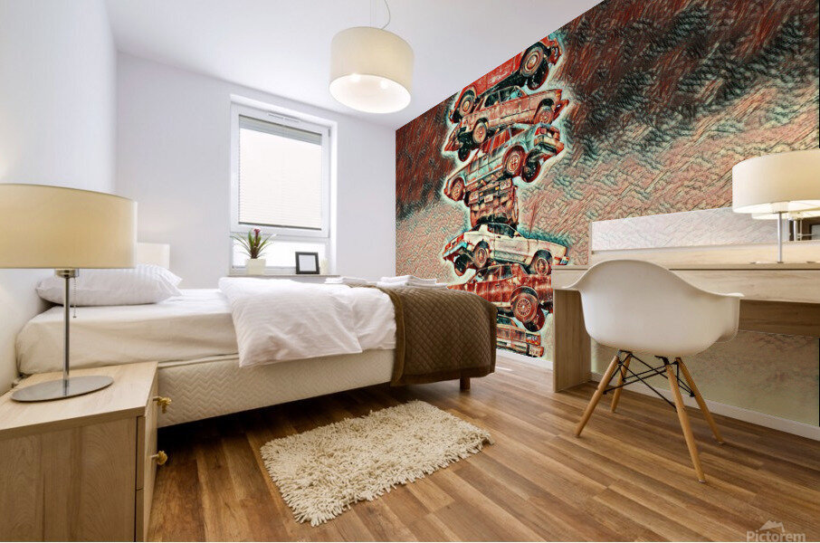 Spindle USA Mural print
