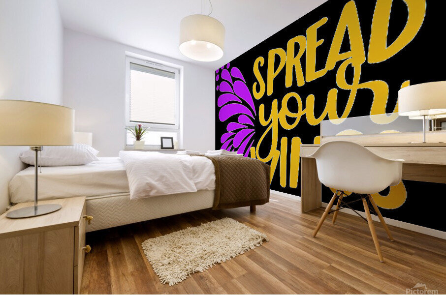 Spread Your Wings   Mural print