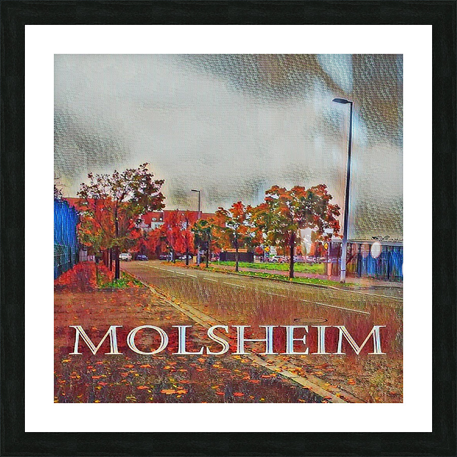 Landscape Molsheim Paris Picture Frame print