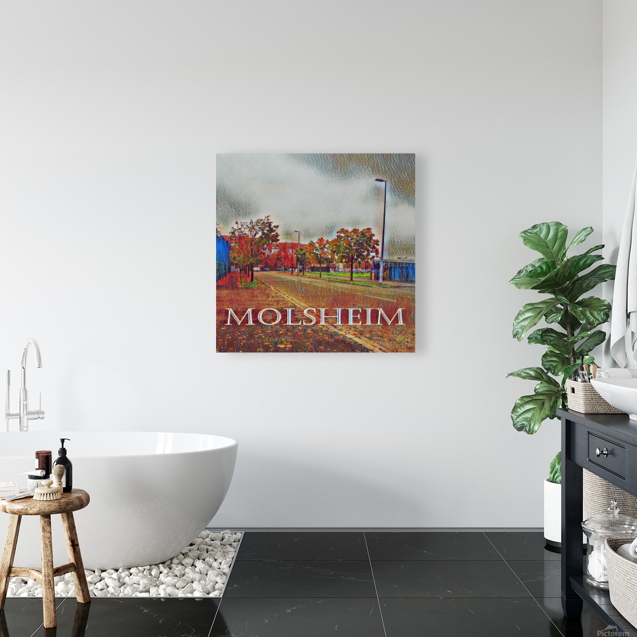 Landscape Molsheim Paris Reproduction