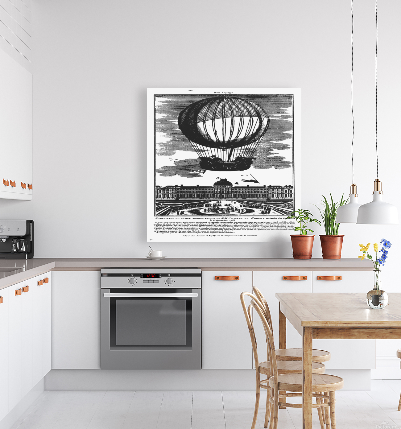 Hot air balloon  Reproduction