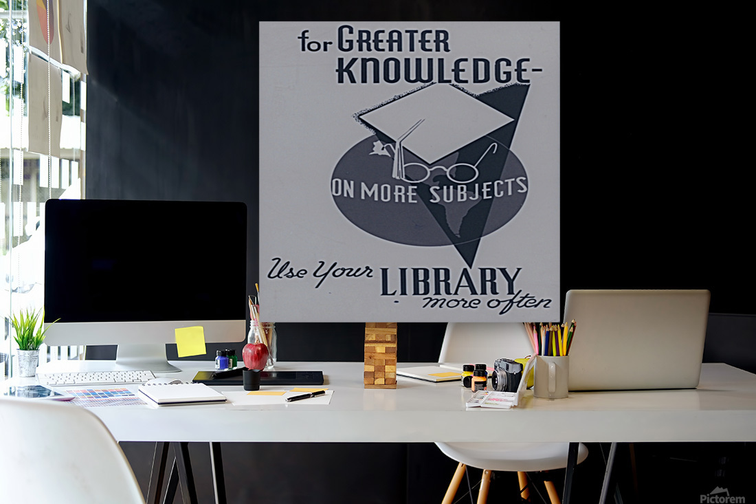 Use your library more often for knowledge Reproduction