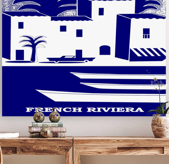 Travel poster France  by Conte Monfrey