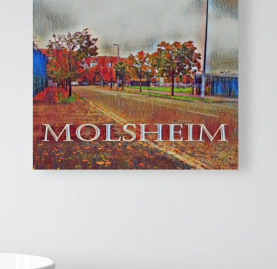 Landscape Molsheim Paris by Conte Monfrey