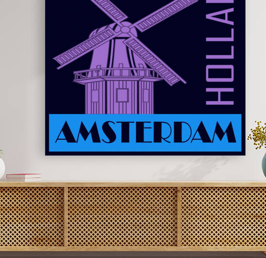 Travel Amsterdam Holland by Conte Monfrey
