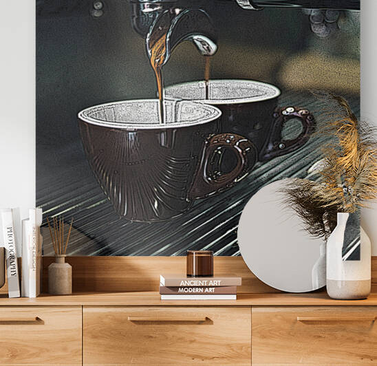 Coffe on the making  by Conte Monfrey