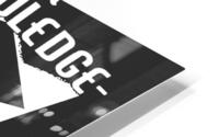 Use your library more often HD Metal print