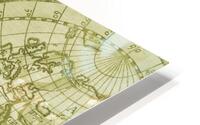 Vintage Mapa Mundi  HD Metal print