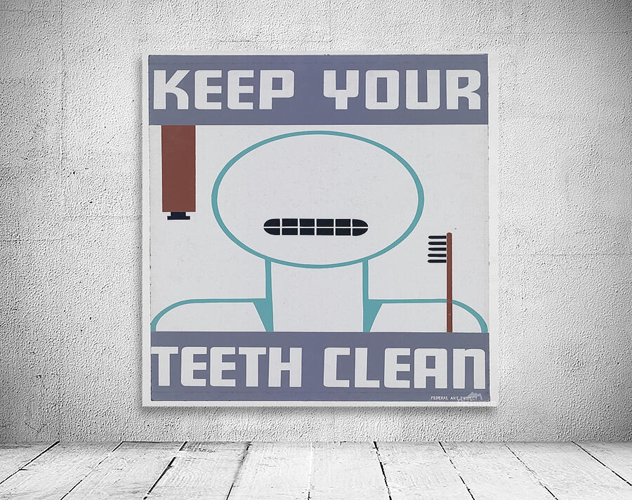 Keep your teeth clean Wall Preview
