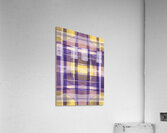 Tracy plaid Acrylic Print