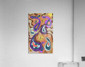 PsychePaisley Acrylic Print
