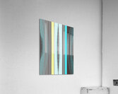 MochaMadness comp stripes 2 TL Acrylic Print