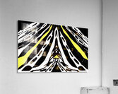 Zebra with yellow   best Acrylic Print