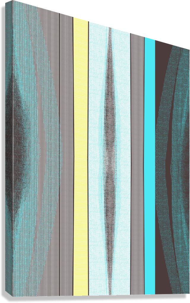 MochaMadness comp stripes 2 TL Canvas Print
