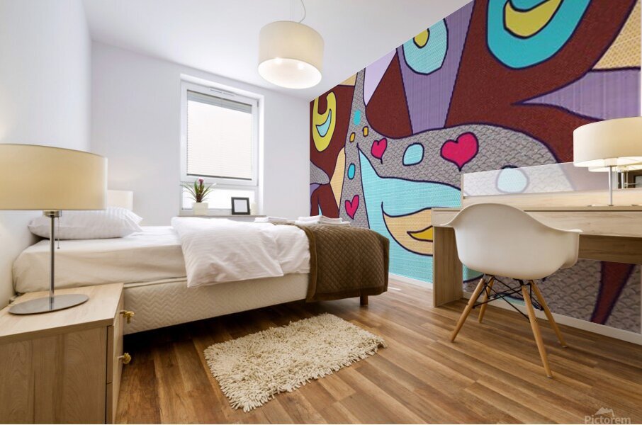PaisleyFunky TL Mural print