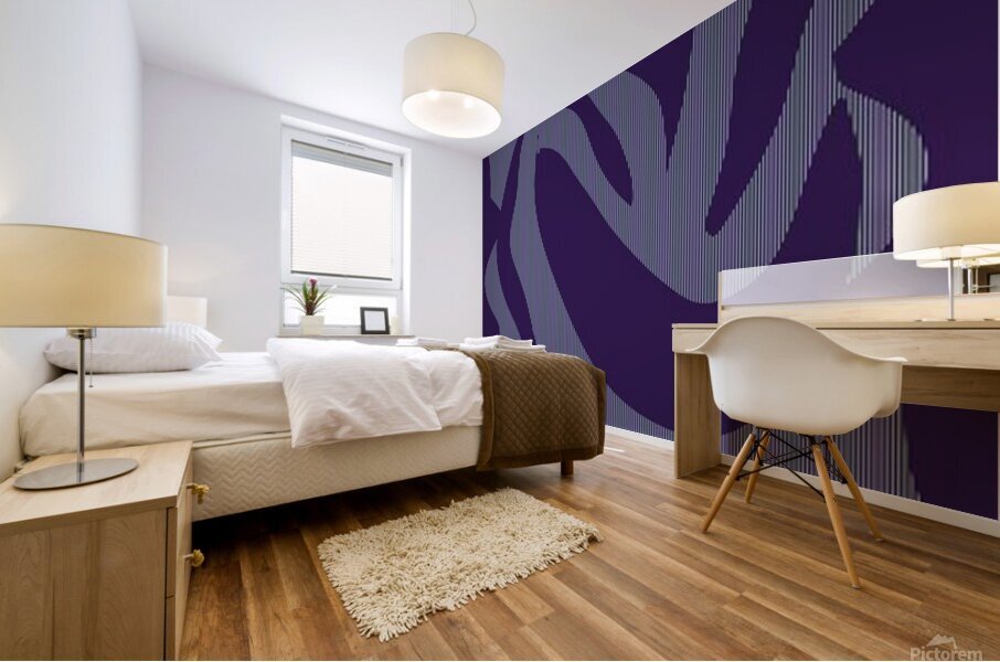 Flowerburst Swirl SL Mural print