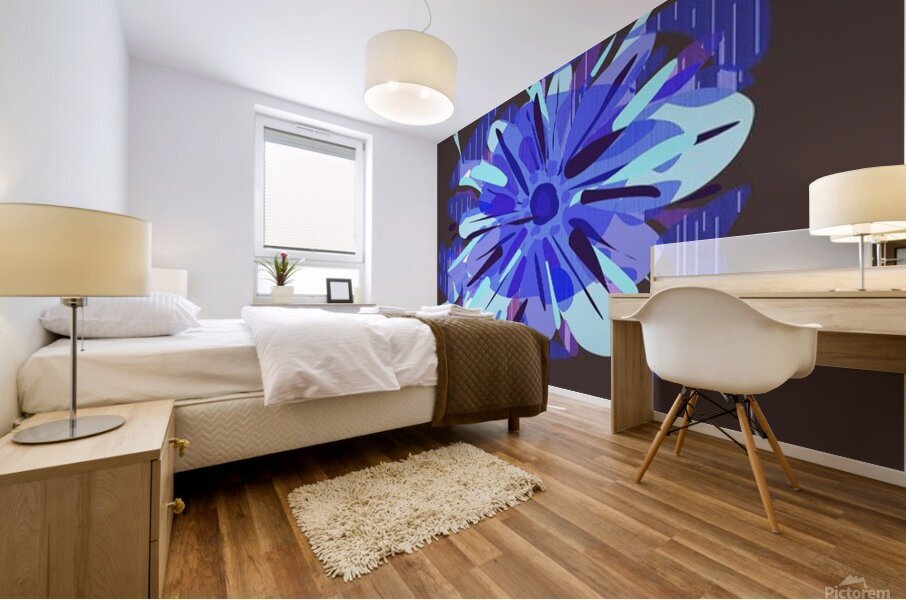 Purp 34 SL Mural print