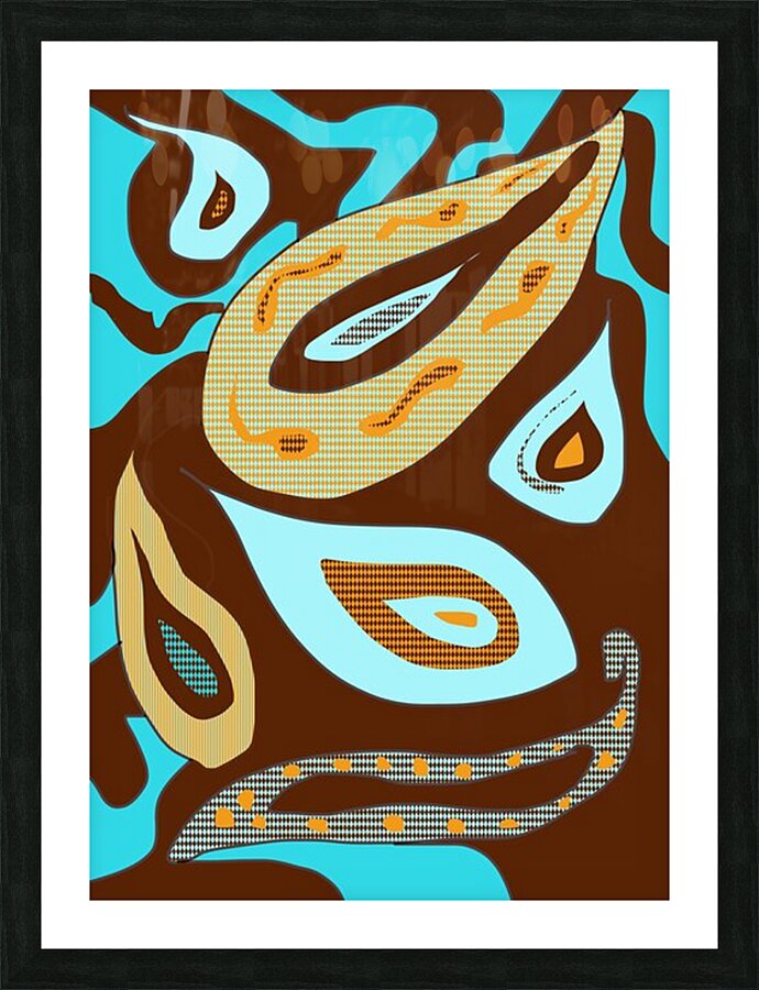 PaisleyBold Picture Frame print