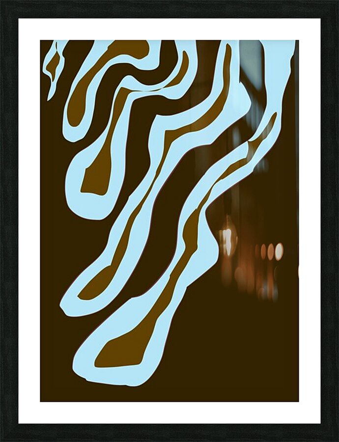 fingerlike 9 Picture Frame print