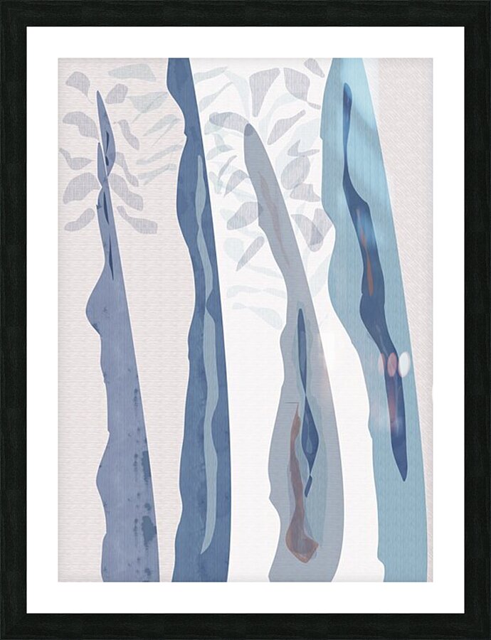 in the wind Picture Frame print