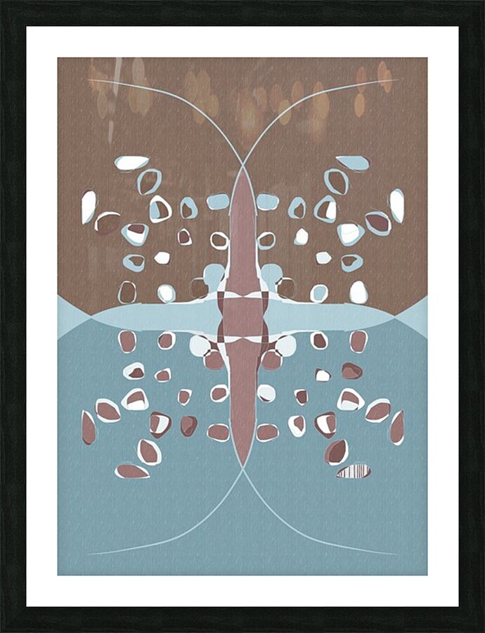 Isla 3 Picture Frame print