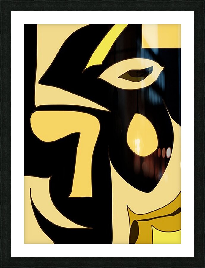 TIKI 2 Picture Frame print