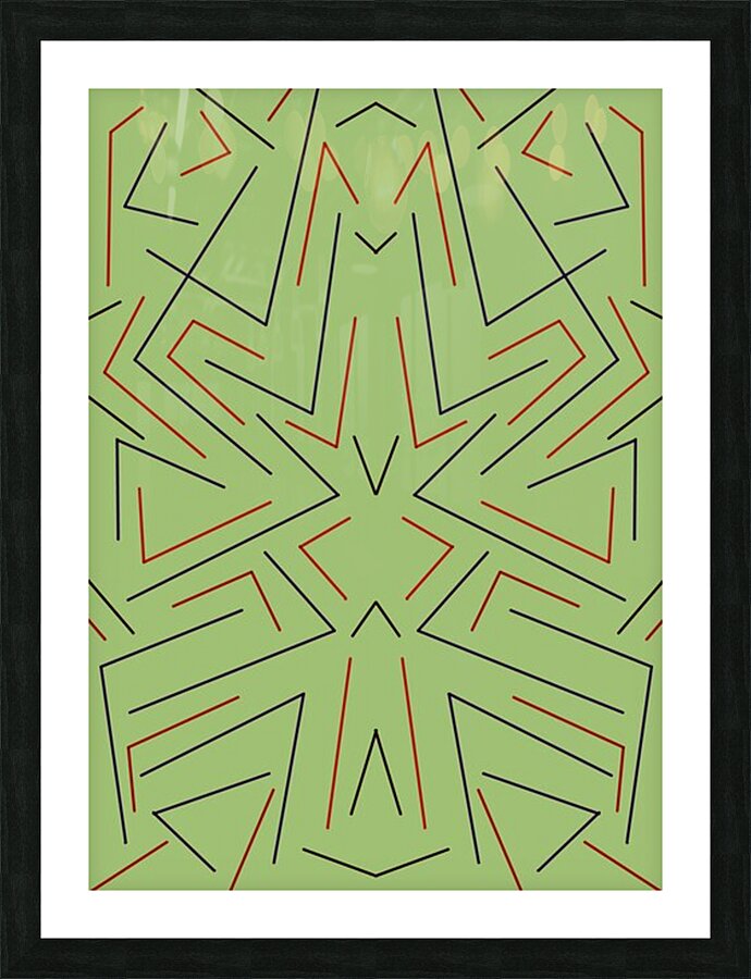 Oxford 2 Jade Picture Frame print
