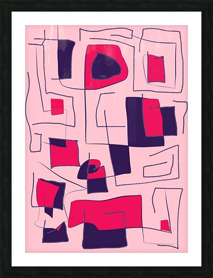 Clusterish 2 TL Picture Frame print