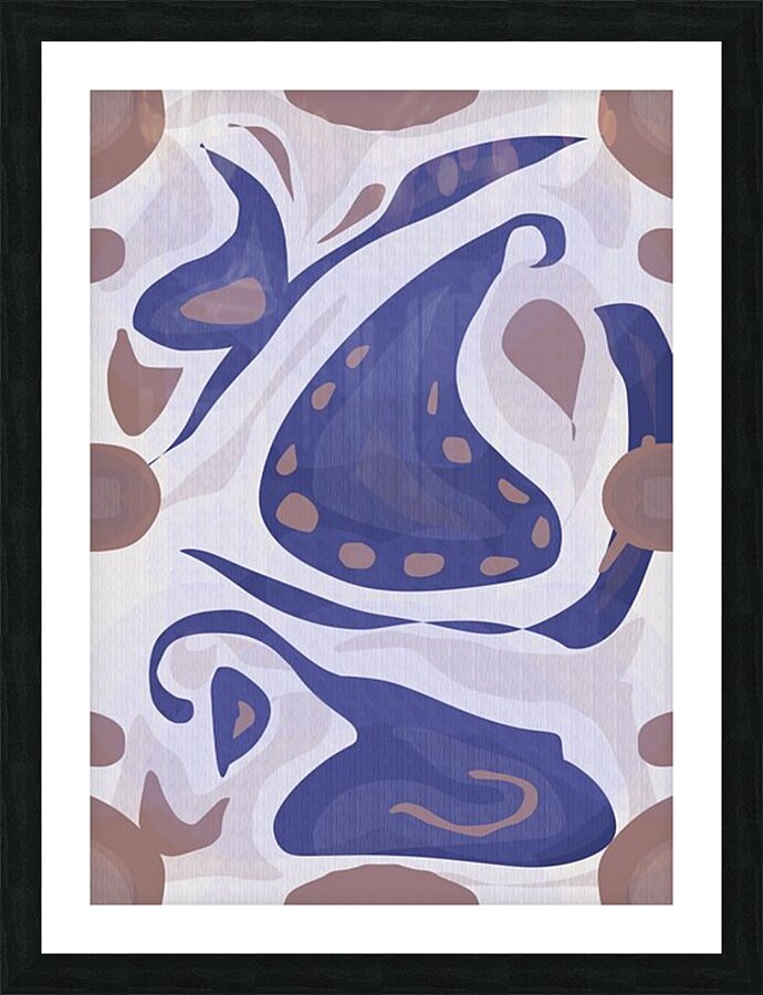 Drunken Paisley SL Picture Frame print