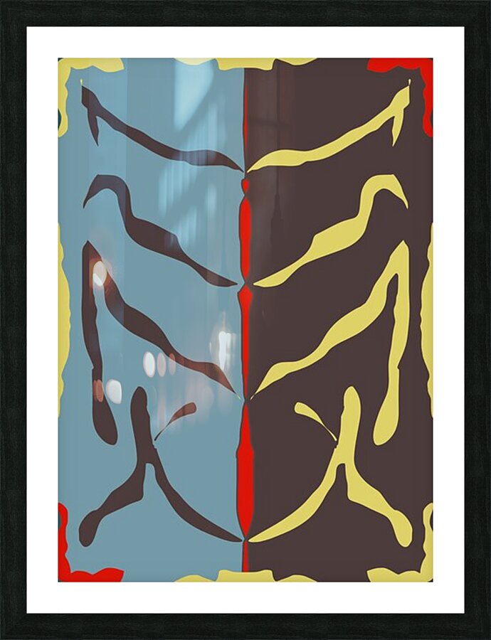 LeyLines 2 Picture Frame print