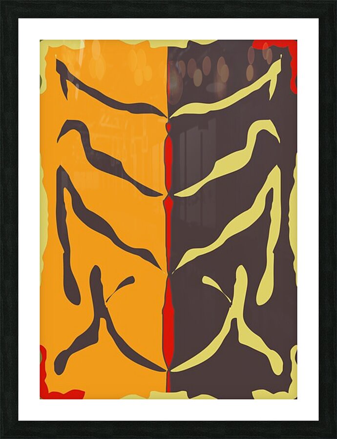 LeyLines 4 Picture Frame print