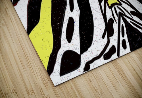 Zebra with yellow   best Smooth Landing Designs puzzle