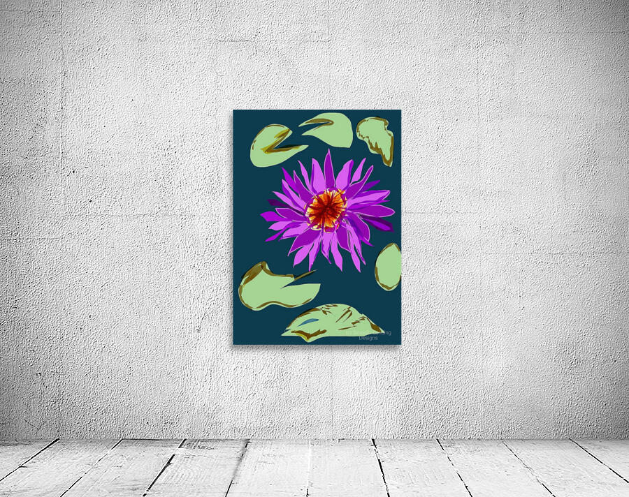 Water Lily Wall Preview