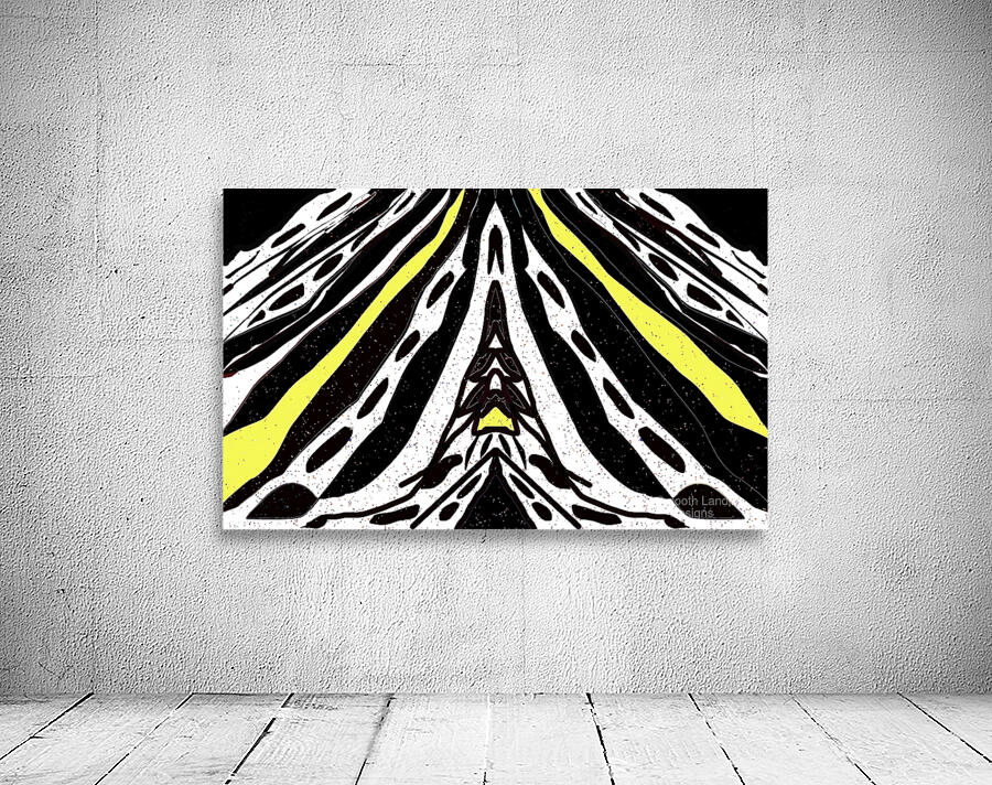 Zebra with yellow   best Wall Preview