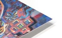 Blue Cat HD Metal print