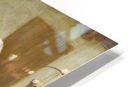 Flirting in the kitchen HD Metal print