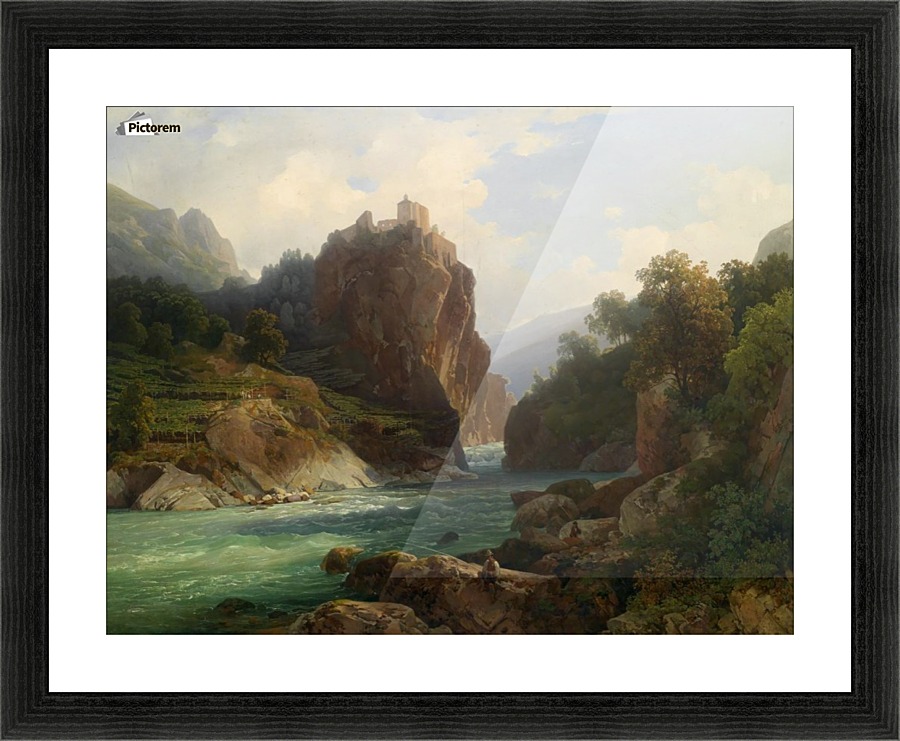 Brasil de Longe Picture Frame print