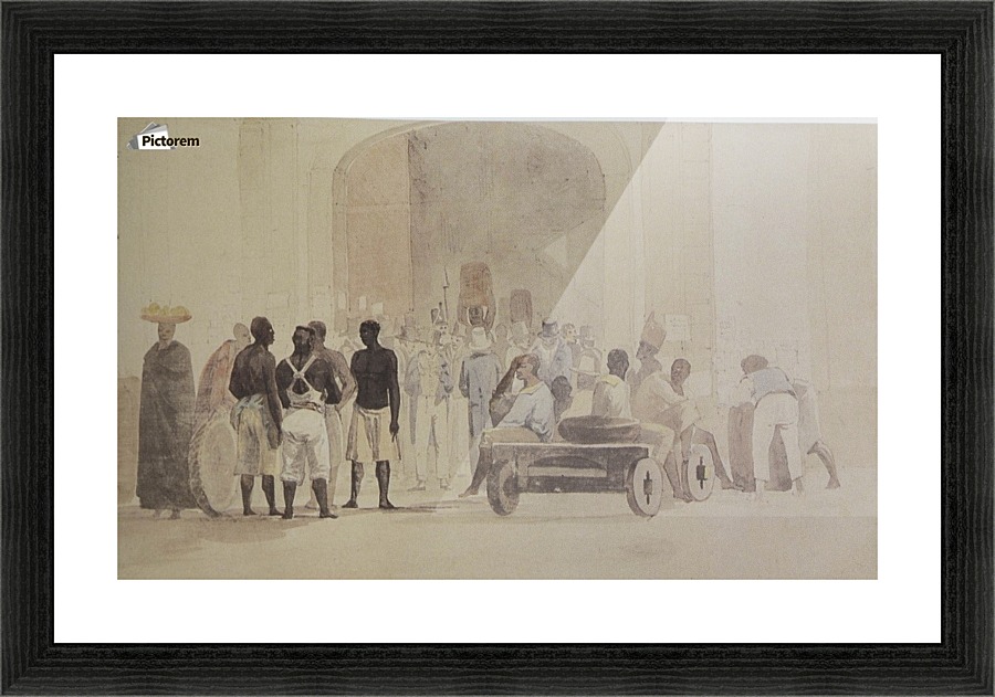 Mesa de Despacho Maritimo Picture Frame print