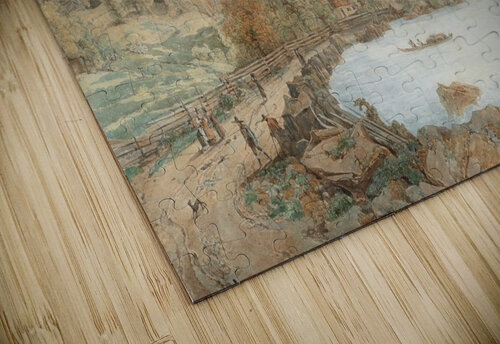 Mountains and water Thomas Ender puzzle