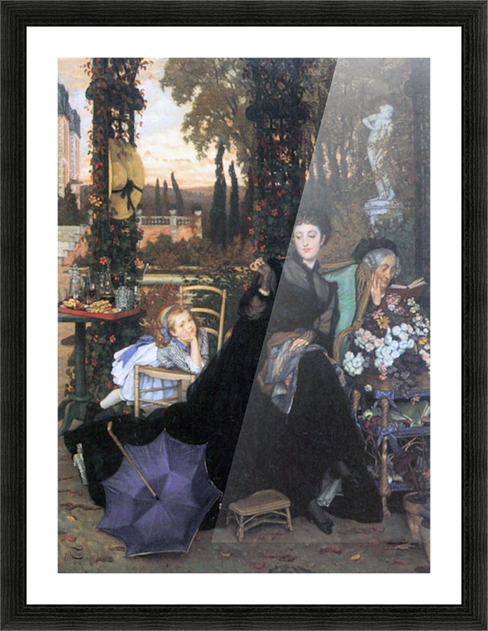A widow Picture Frame print